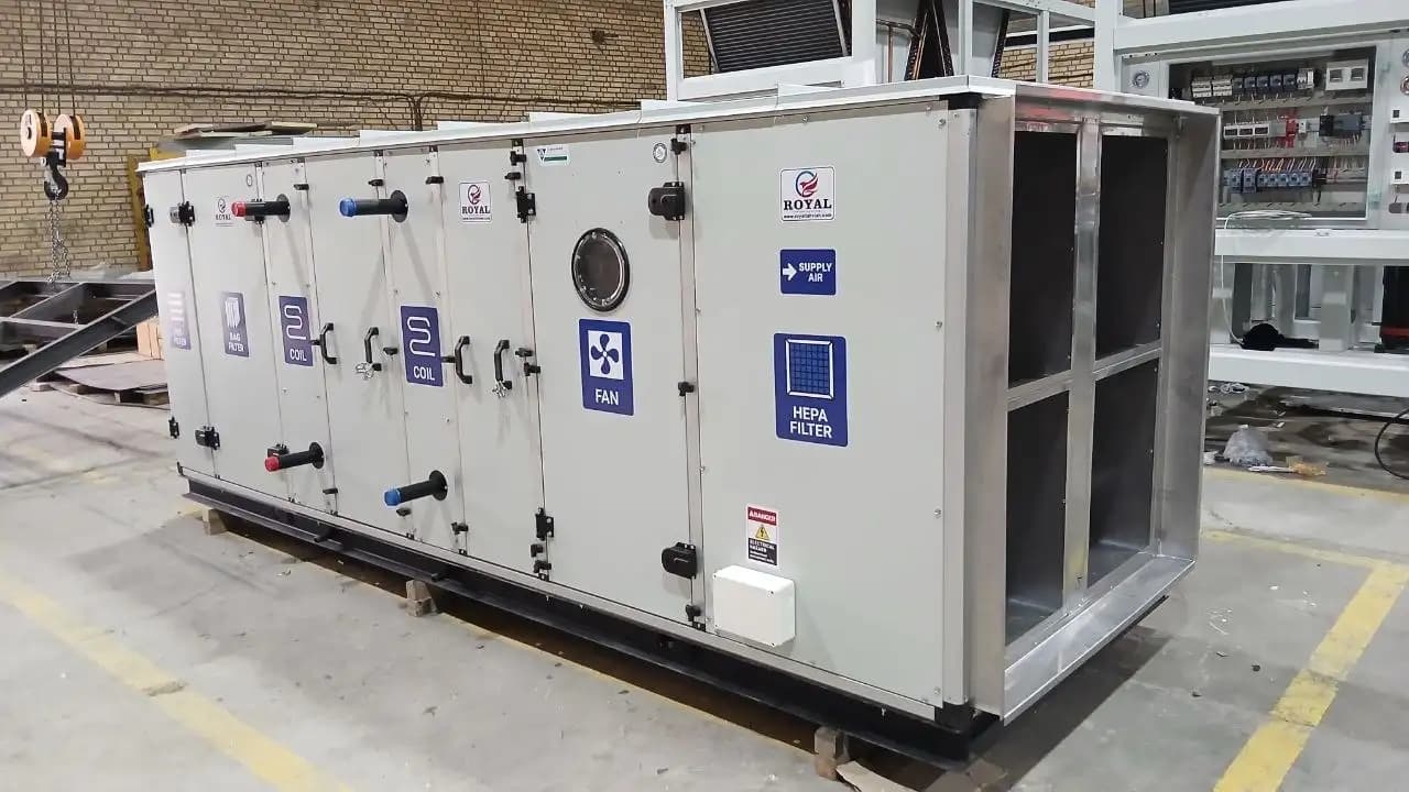 هواساز هایژنیک مدل 4000cfm تهویه رویال – tahviehroyal — تصویر ۴