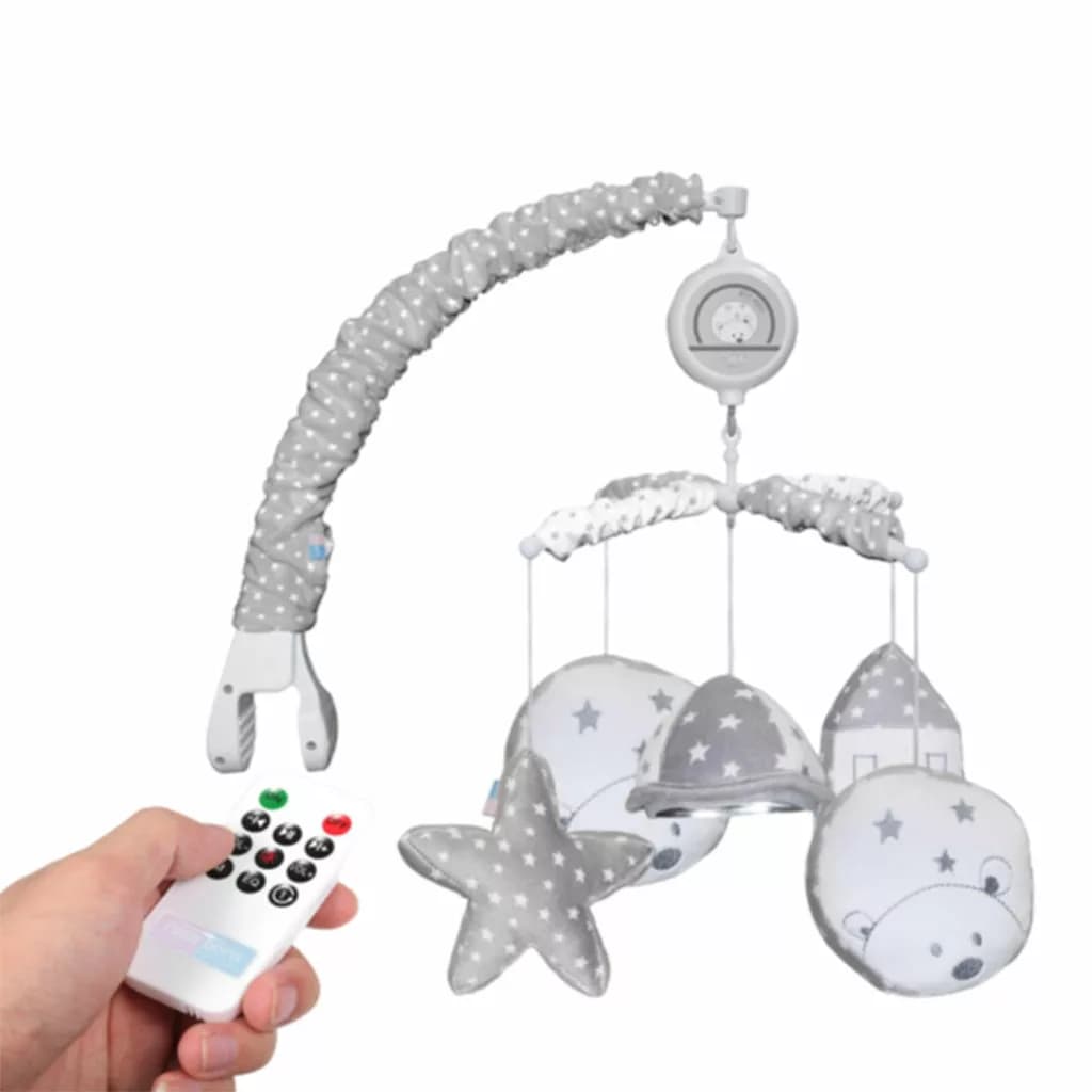 آویز تخت موزیکال ریموتدار طرح Little Dream Bear رزبرن RoseBorn