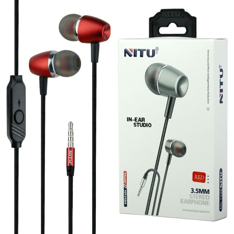 هندزفری سیم دار نیتو NITU NT-H34 — تصویر ۵