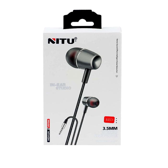 هندزفری سیم دار نیتو NITU NT-H34 — تصویر ۳
