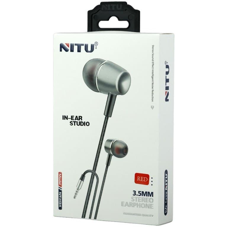 هندزفری سیم دار نیتو NITU NT-H34 — تصویر ۶