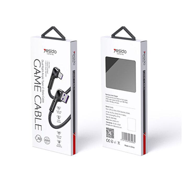 کابل USB به TYPEC GAMING یسیدو YESIDO CA81 طول 2 متر — تصویر ۶