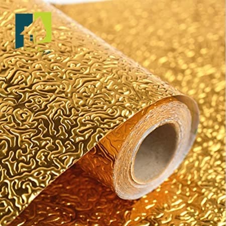 فویل آلومینیومی خودچسب طلایی