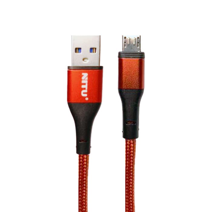 کابل USB به Micro-usb نیتو NITU NC31 طول 30 سانتیمتر 2.4 آمپر — تصویر ۳