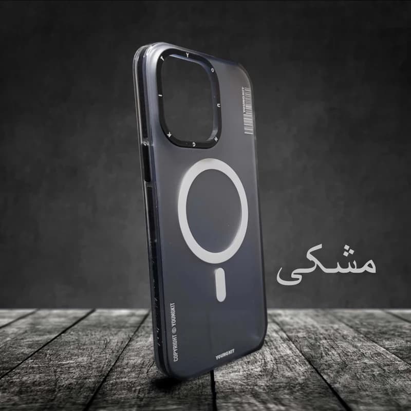 کاور YOUNGKIT مدل Jane Sand Magsafe Series مناسب برای iPhone 15 ProMax — تصویر ۲