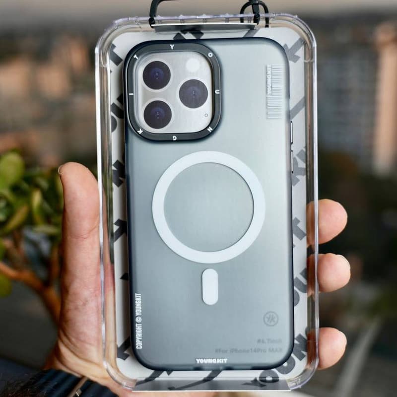 کاور YOUNGKIT مدل Jane Sand Magsafe Series مناسب برای iPhone 15 ProMax — تصویر ۴