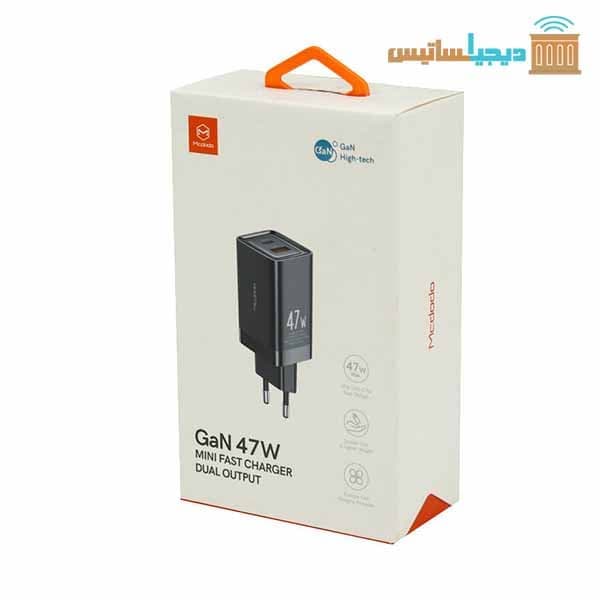 کلگی فست شارژ Mcdodo CH-858 GaN 2Port 5A QC4 PD 47W — تصویر ۶