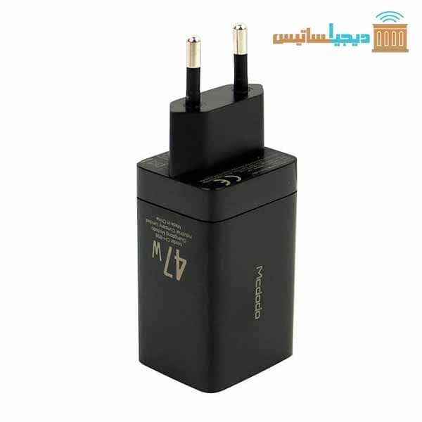 کلگی فست شارژ Mcdodo CH-858 GaN 2Port 5A QC4 PD 47W — تصویر ۴