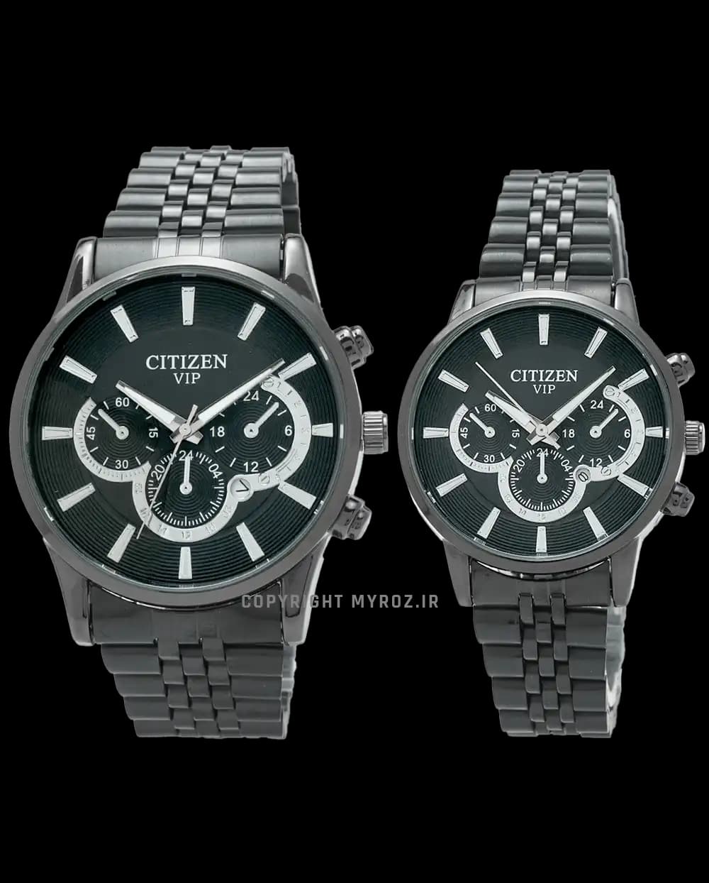 ست ساعت مچی سیتیزن CITIZEN مدل VIP کد 2739