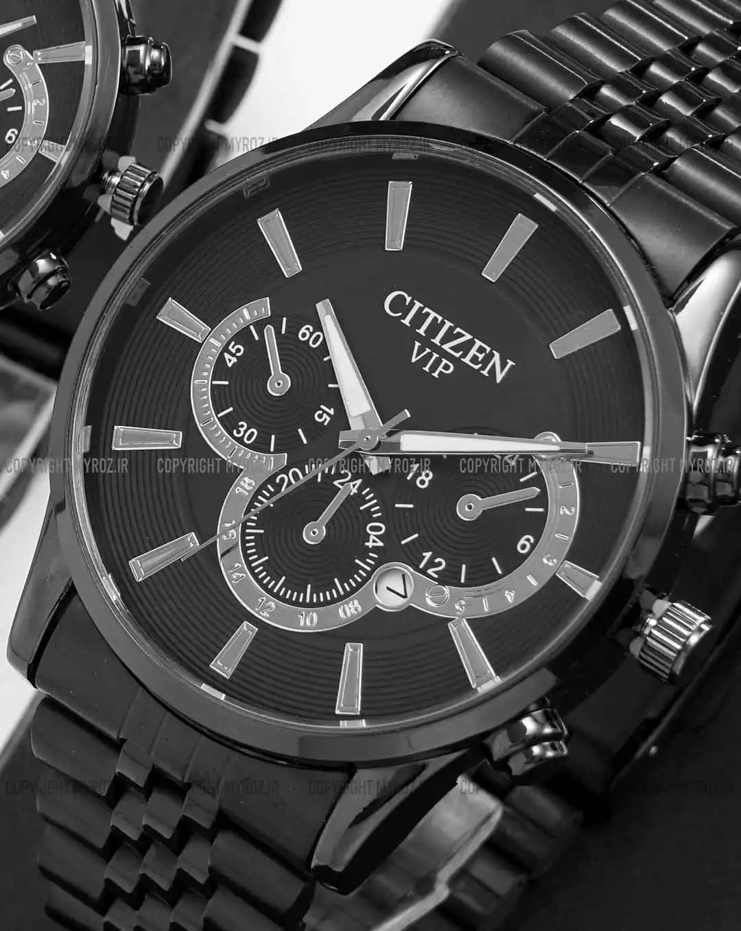 ست ساعت مچی سیتیزن CITIZEN مدل VIP کد 2739 — تصویر ۵