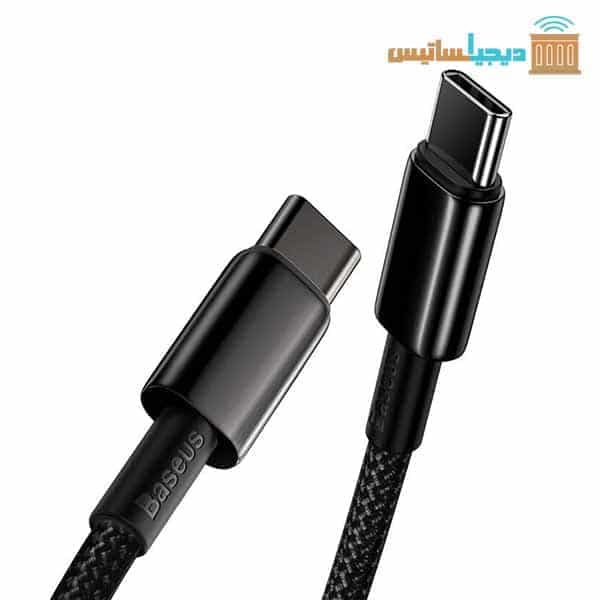 کابل تبدیل فست شارژ دو سر تایپ سی Baseus CATWJ-01 — تصویر ۳