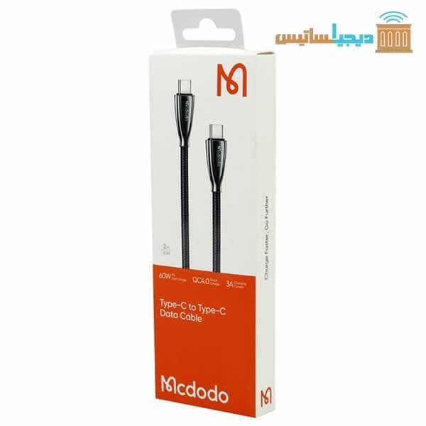 کابل فست شارژ Mcdodo CA-5891 Type-C to Type-C — تصویر ۳