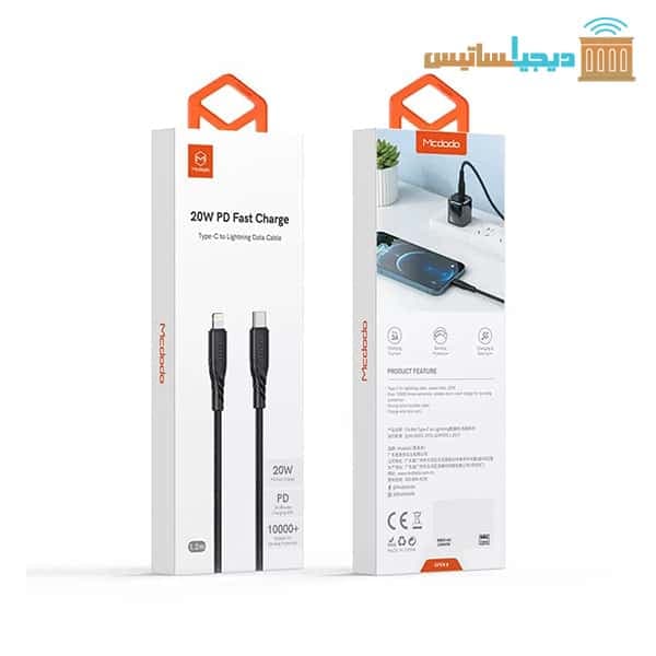 کابل تبدیل فست شارژ Mcdodo CA-8460 Type-C to Lightning — تصویر ۷