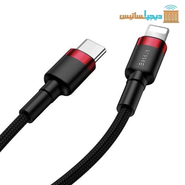 کابل فست شارژ Baseus CATLKLF Type-C to Lightning — تصویر ۴