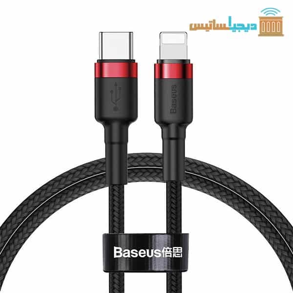 کابل فست شارژ Baseus CATLKLF Type-C to Lightning