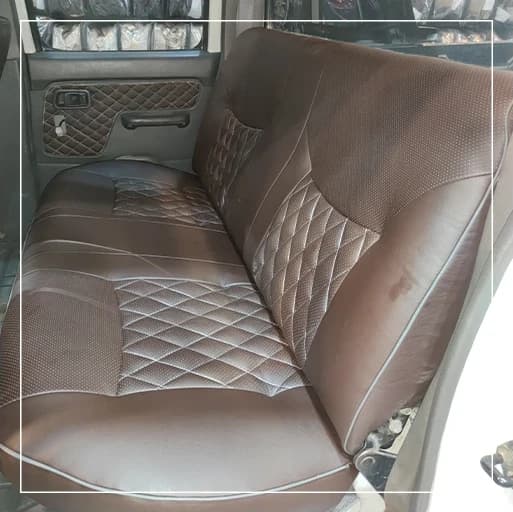 روکش صندلی پیکاپ pickup مدل لمسه لوزی برند R-232) ECCCO) — تصویر ۴