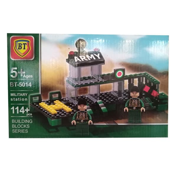 لگو وسایل ارتشی 114 قطعه مدل BT-5014