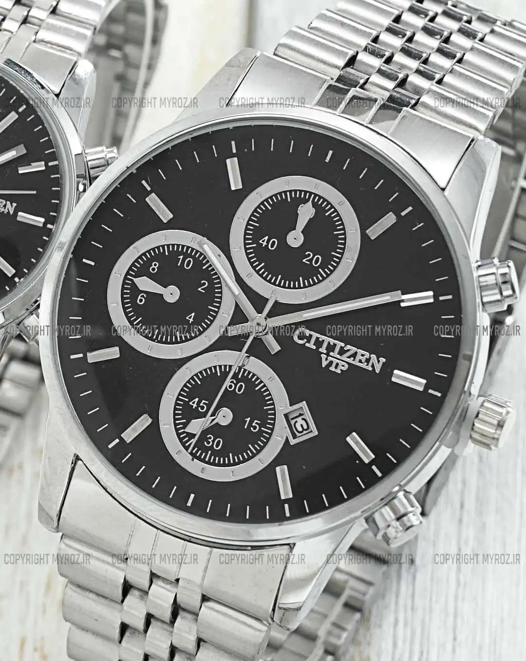 ست ساعت مچی مردانه سیتیزن CITIZEN مدل VIP کد 2710 — تصویر ۵