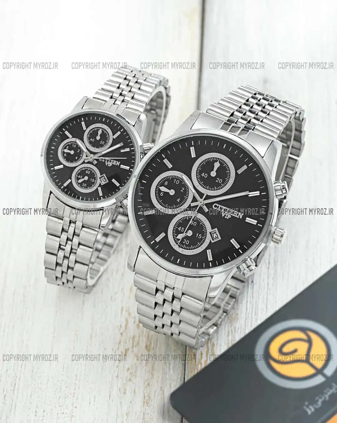 ست ساعت مچی مردانه سیتیزن CITIZEN مدل VIP کد 2710 — تصویر ۳