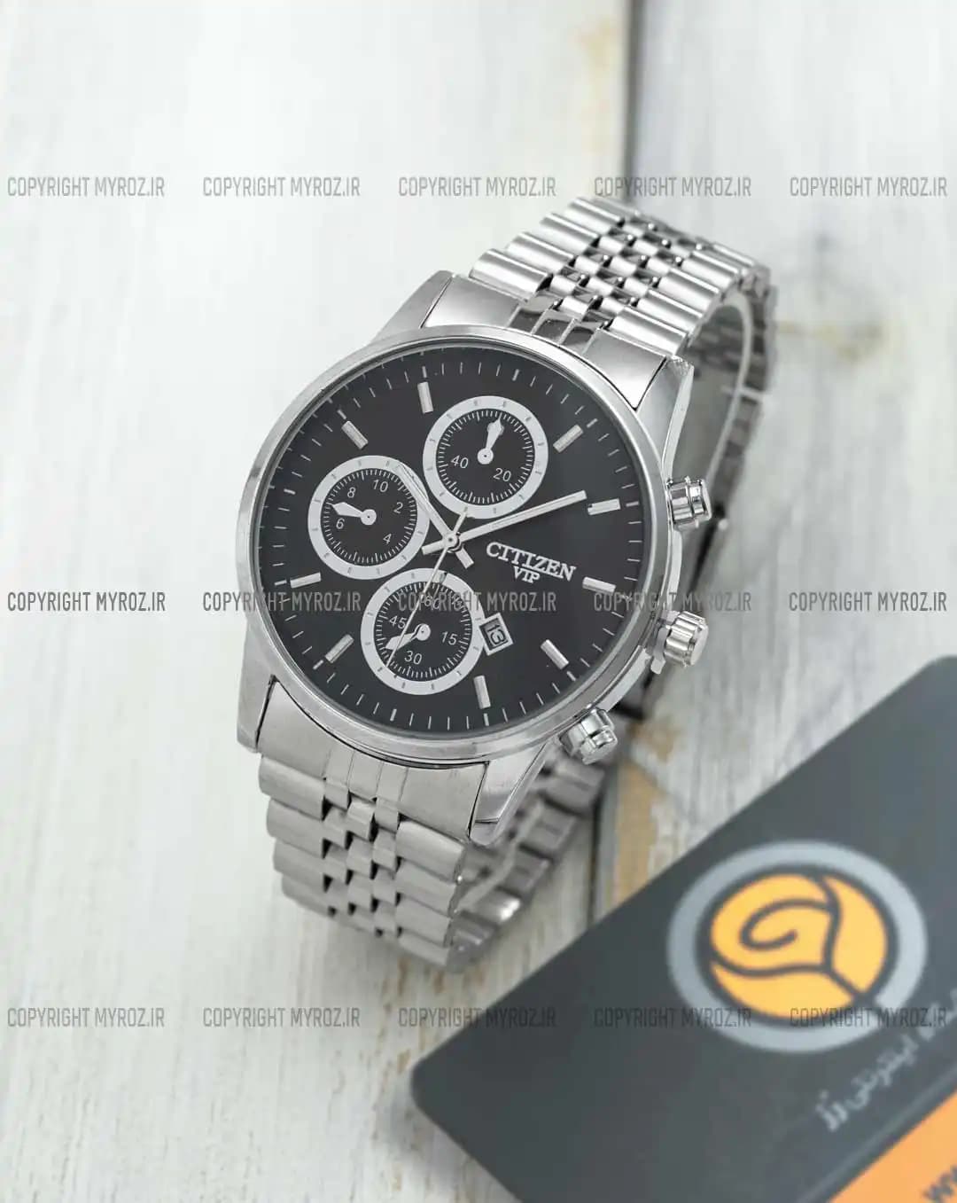 ساعت مچی مردانه سیتیزن CITIZEN مدل VIP کد 2708 — تصویر ۳
