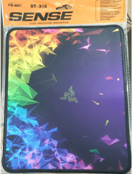 پد موس اپتیکال D-NET مدل DT-X18 طرح RAZER