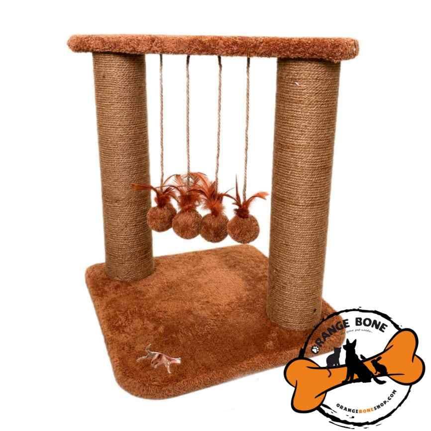 اسکرچر و اسباب بازی گربه پیکوپت مدل پرتقالی