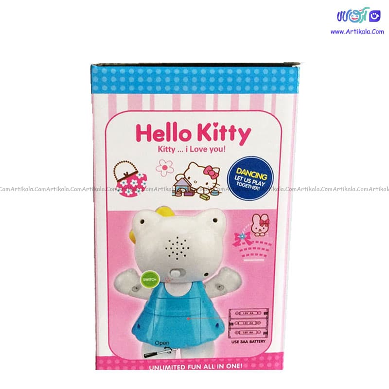 عروسک موزیکال رقصنده هلو کیتی Hello kitty — تصویر ۴