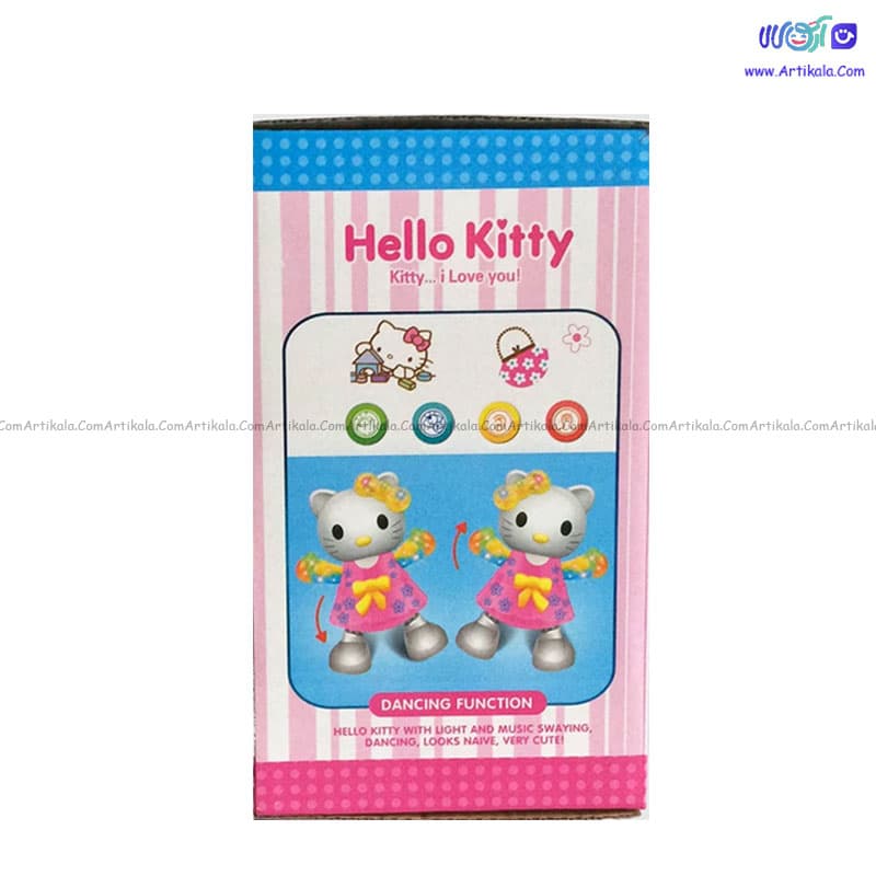 عروسک موزیکال رقصنده هلو کیتی Hello kitty — تصویر ۳