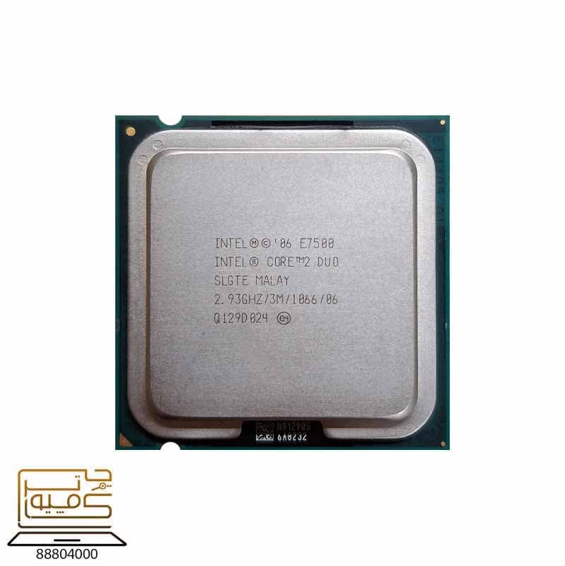 پردازنده CPU INTEL CORE E7500-TRAY