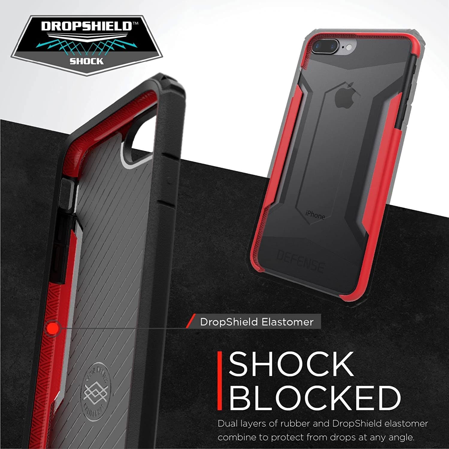 قاب ایکس دوریا آیفون X-Doria Defense GEAR Case iPhone iPhone 7/8/SE — تصویر ۴
