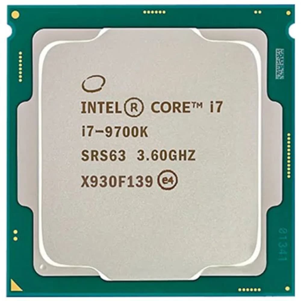 پردازنده کامپیوتر اینتل مدل Core i7-9700K Coffee Lake کارکرده