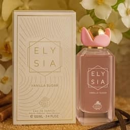ادکلن فراگرنس ورد الی سیا وانیلا شوگر رایحه کایالی وانیلا کندی راک شوگر 42 ely sia vanilla sugar Kayali Vanilla Can — تصویر ۲