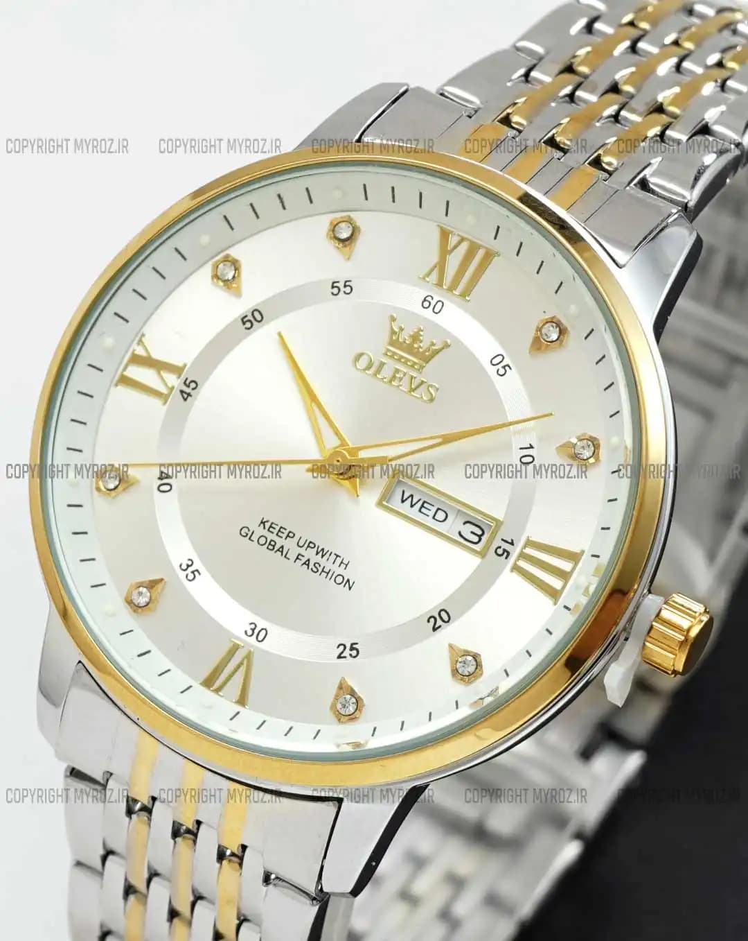 ساعت مچی مردانه اولوز OLEVS مدل 5513-SGS کد 2681 — تصویر ۵