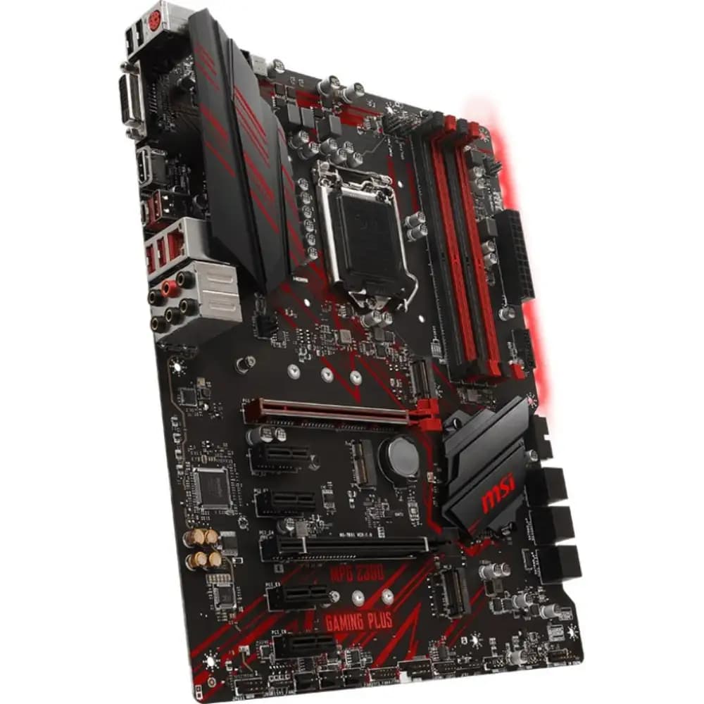 مادربرد ام اس آی مدل mpg z390 gaming plus کارکرده — تصویر ۲