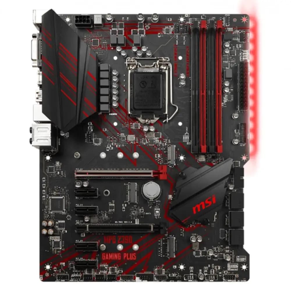 مادربرد ام اس آی مدل mpg z390 gaming plus کارکرده