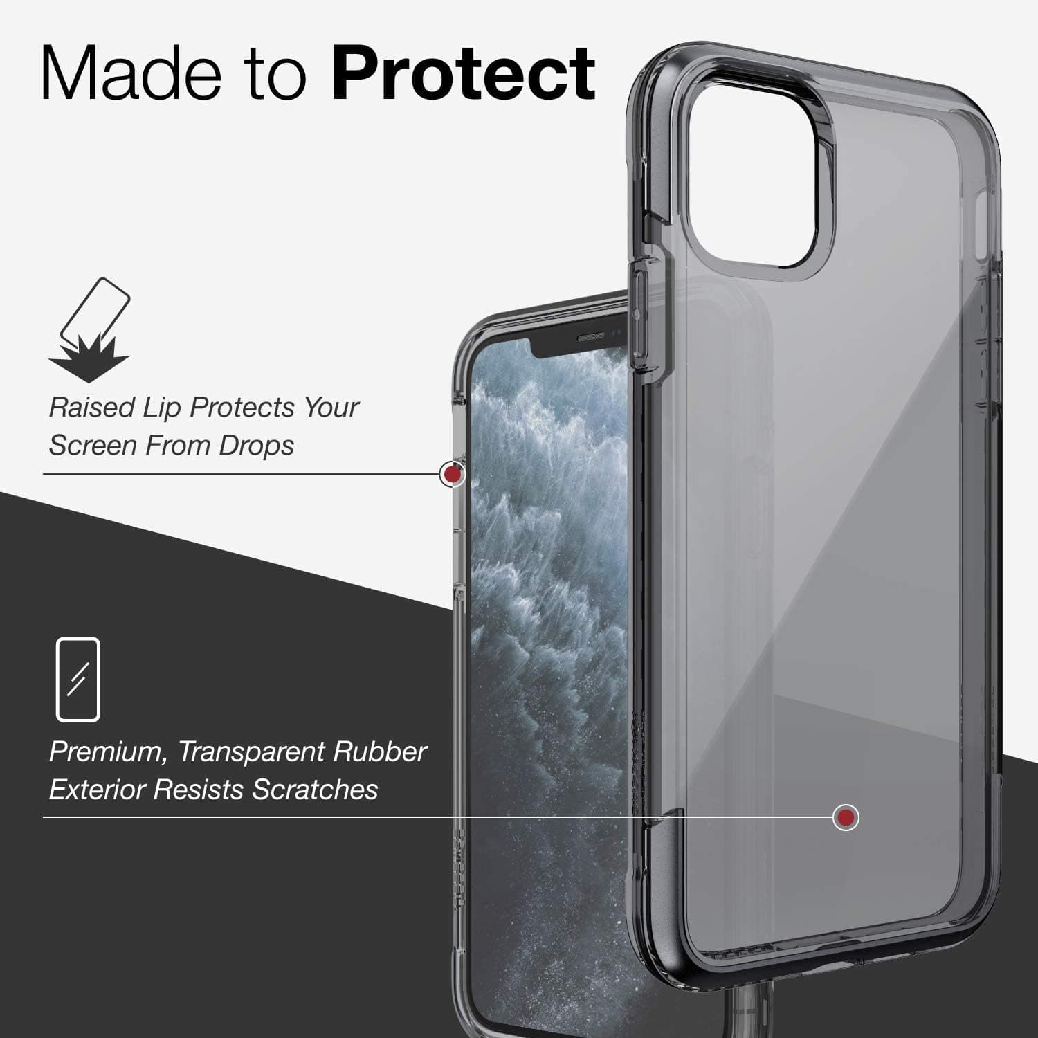 کاور دیفنس Defense AIR مناسب برای آیفون iPhone 11 ProMax — تصویر ۴