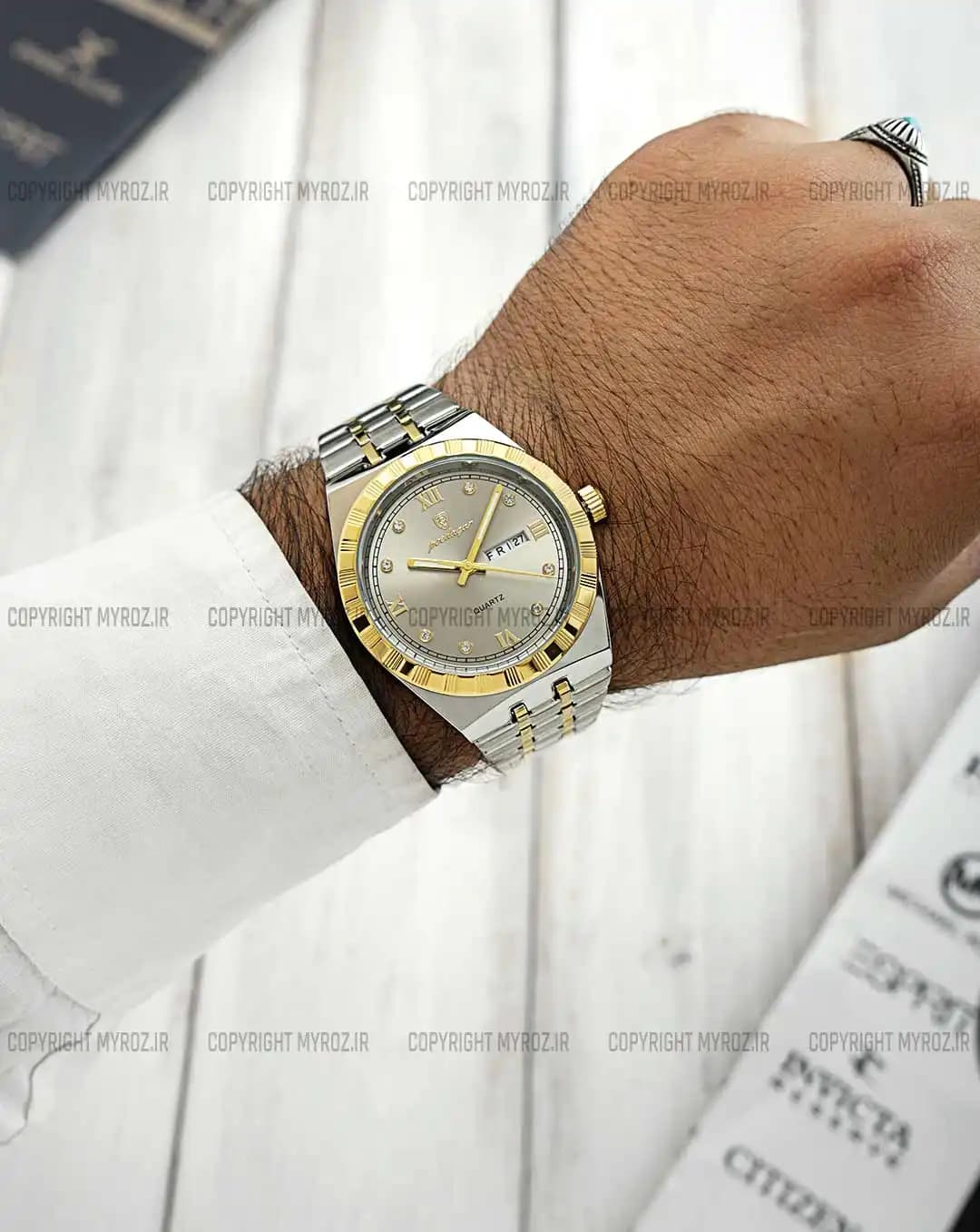 ساعت مچی مردانه پوداگار POEDAGAR مدل 872-GGS کد 2674 — تصویر ۲