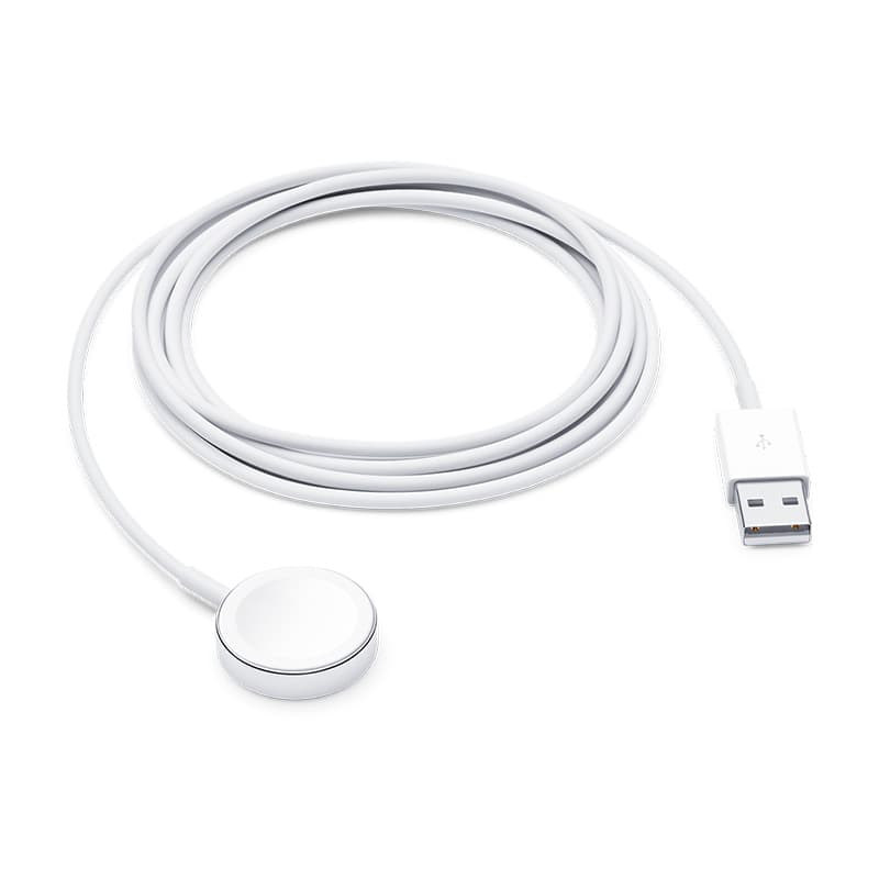 کابل شارژ مگنتی اپل واچ با پورت USB اورجینال اپل – یک متری