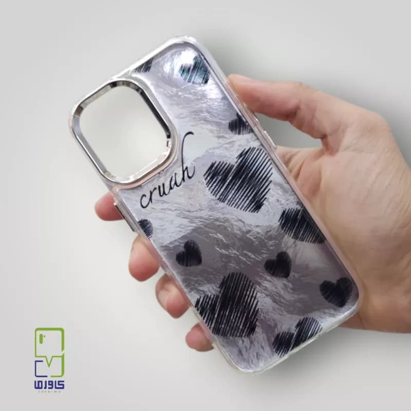 قاب گوشی آیفون13/14 نرمال فانتزی | 02 پتینه دخترانه 14/iphone 13