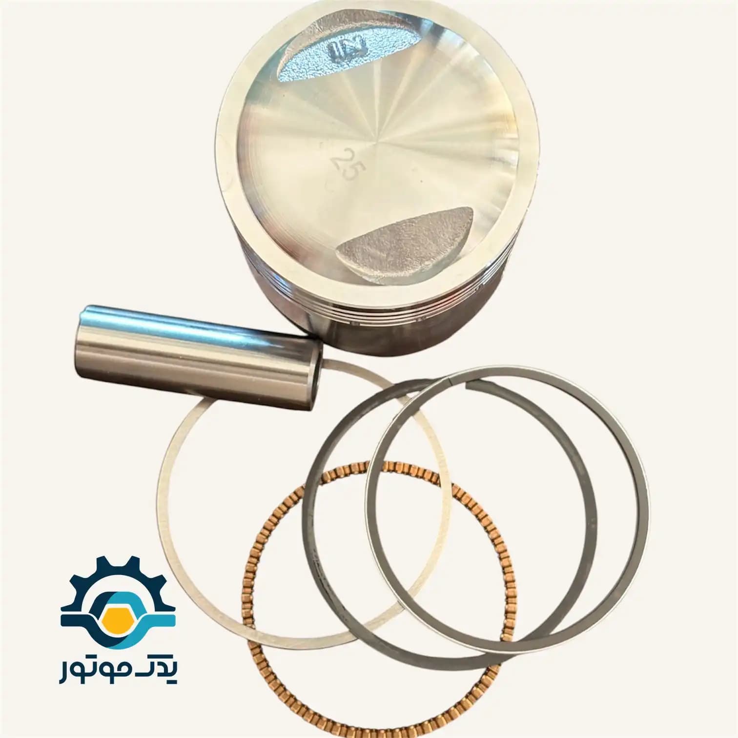 رینگ و پیستون موتور سیکلت هندا 150 خارجی درجه یک