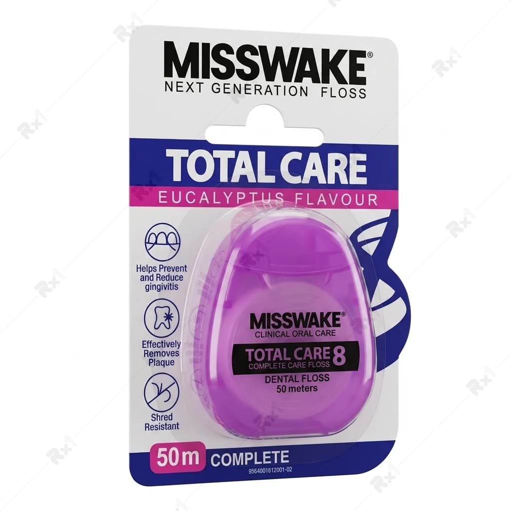 نخ دندان میسویک مدل Total Care طول 50 متر