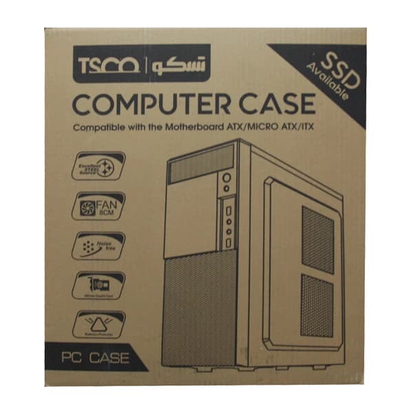 کیس کامپیوتر اداری تسکو دارای USB 3 مدل TC FA 4482 — تصویر ۴