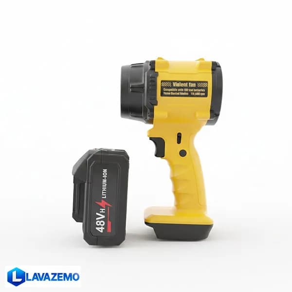سوپر جت فن شارژی ویولنت مدل F018 VIOLENT — تصویر ۵