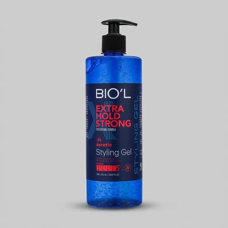 ژل مو بیول مدل Extra Hold Strong حجم 700 میلی لیتر — تصویر ۴