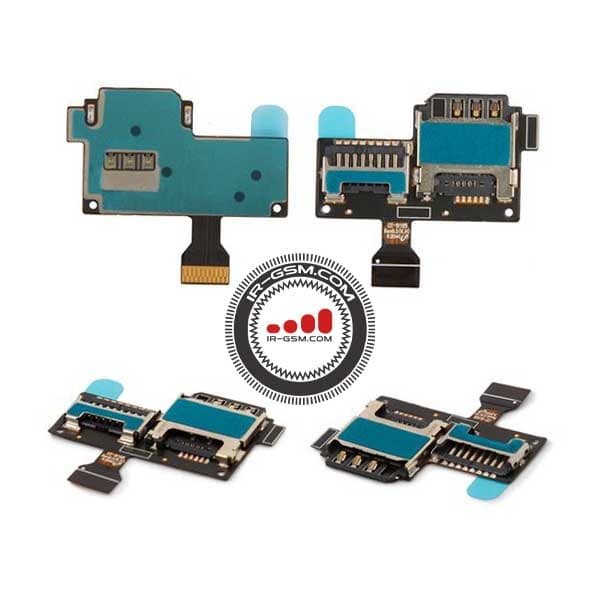 فلت سیم کارت SIM Card Connector Samsung I9190 S4 mini