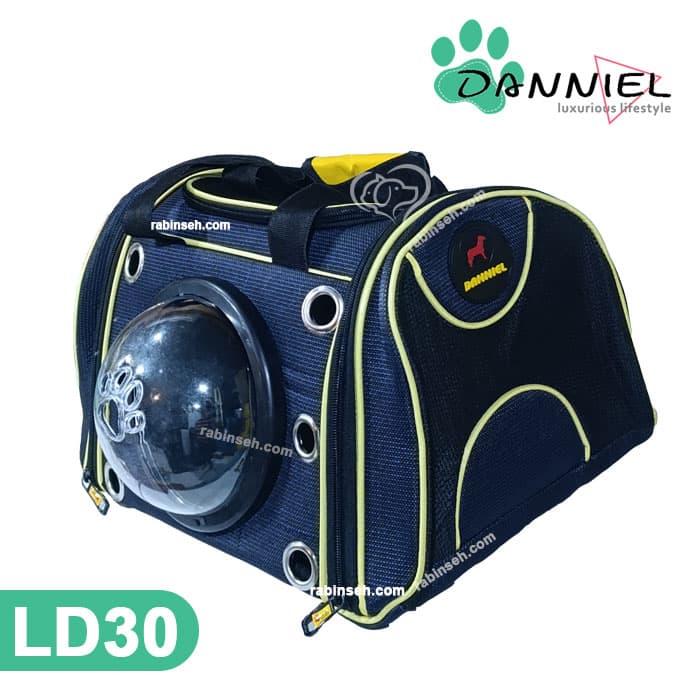 کیف حمل فضایی سگ و گربه مدل جمینی دنیل LD30 ( با مجوز هواپیمایی ) — تصویر ۶