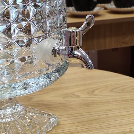 کلمن بلور شربت خوری محصولی وارداتی KIT-237/4 — تصویر ۶