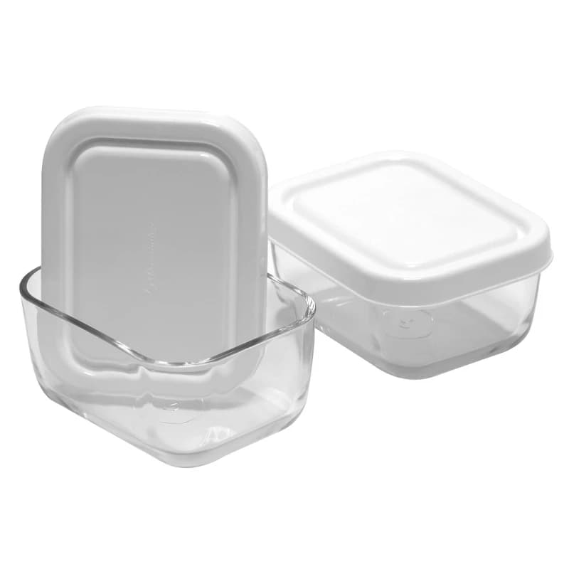 ظرف نگهدارنده پاشاباغچه مدل Snowbox کد 53733 بسته 2 عددی — تصویر ۲