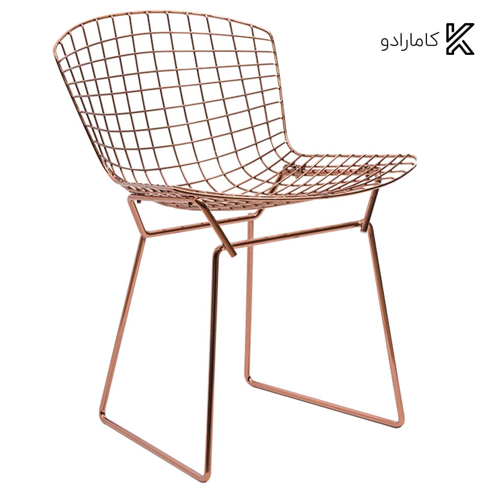 صندلی بدون دسته برتويا نظری ( مدل آبکاری رنگی )