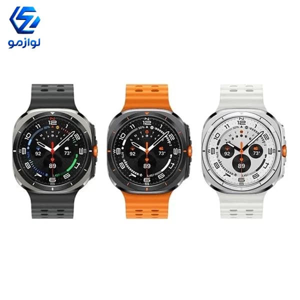 ساعت هوشمند سامسونگ Galaxy Watch Ultra با صفحه سوپر امولد و بند سیلیکون — تصویر ۴